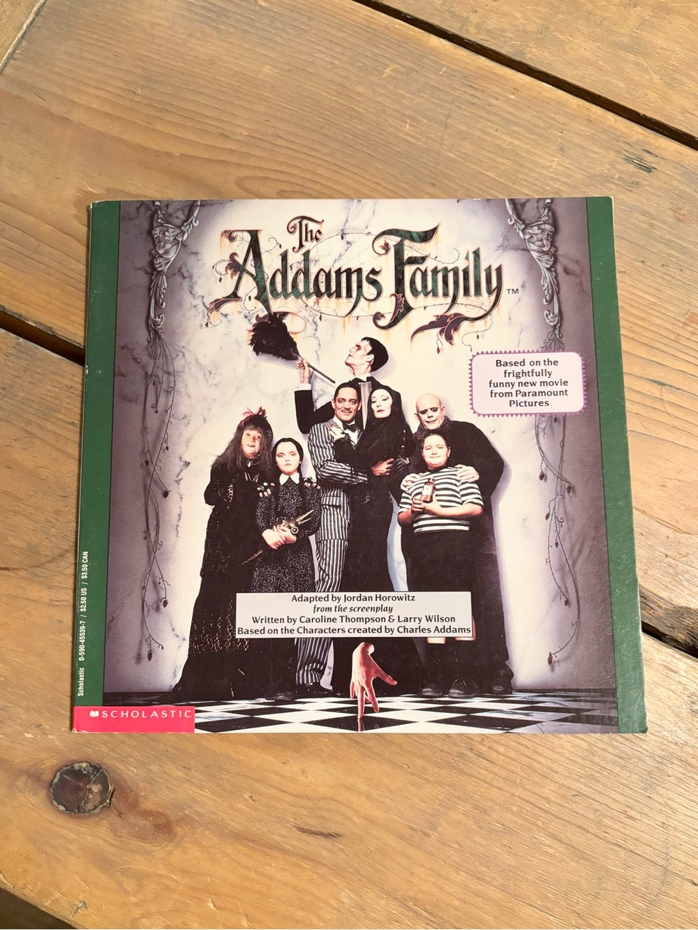 Vintage 1991 The Addams Family Book
